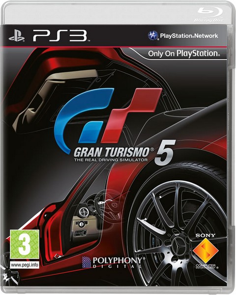 Официальный бокс арт Gran Turismo 5