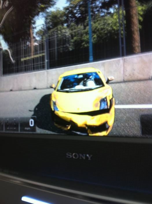 Gran Turismo 5 повреждения авто