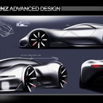 Скетчи концептов Gran Turismo Vision