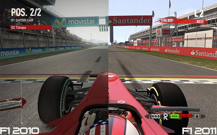 F1 2011 VS F1 2010