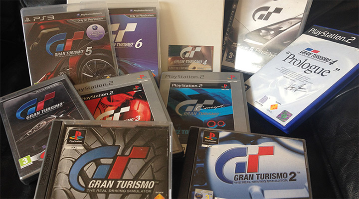 Куча игр серии Gran Turismo